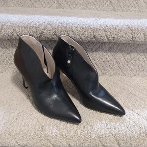 Cole Haan Women's Viana Faux Leather Pointed Toe Booties